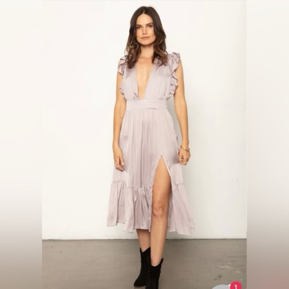 NWT - Stillwater Lilac The Jessie Midi Dress